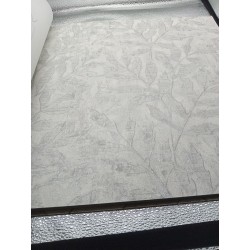 Papel Tapiz Gris, plata Diseño inspirado sobre combinación de elementos de la naturaleza y la industrial Rasch-FV-315011.